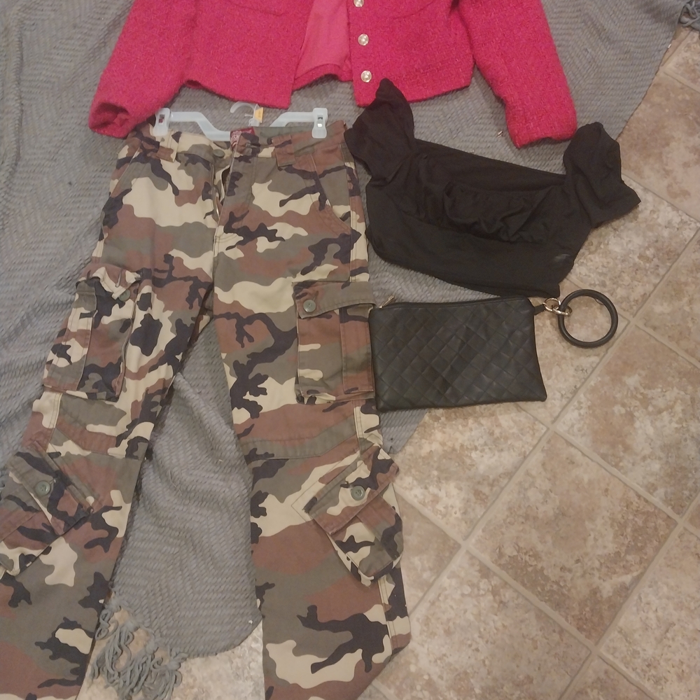 Camouflage Cargo Pants